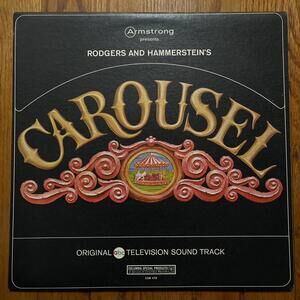 Vintage Rodgers & Hammerstein's Carousel Television Soundtrack Vinyl LP jds